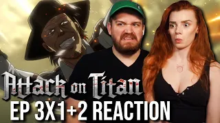 Who The F Is Kenny?!? | Attack On Titan Ep 3x1+2 Reaction & Review | Wit Studio on Crunchyroll