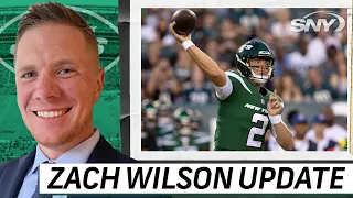 NFL Insider reacts to Zach Wilson undergoing successful knee surgery | Connor Hughes | SNY