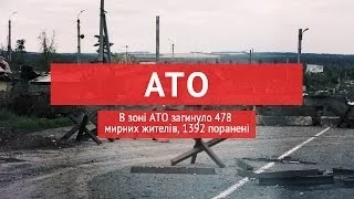 В зоні АТО загинуло 478 мирних жителів, 1392 поранені, — ...