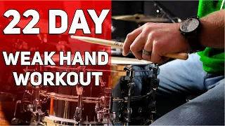 Fix Your Weak Drumming Hand in 22 Days (GUARANTEED!)