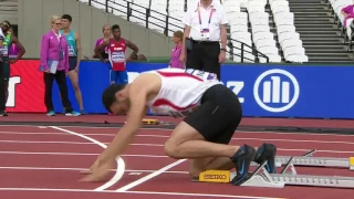 Men’s 200m T12 | Round 1 Heat 4 | London 2017 World Para Athletics Championships