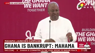 Full Speech: John Mahama launches campaign.