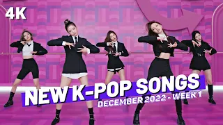 NEW K-POP SONGS | DECEMBER 2022 (WEEK 1)
