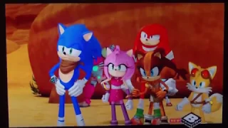 Sonic says two quotes in Sonic Boom Episode Eggman family Vacation