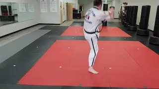 Form Talkthrough - 3rd Degree Black Belt (Chung San)