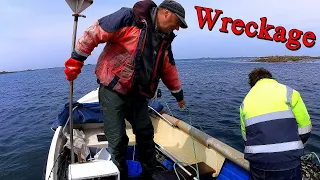 Hauling up Wreckage⚓ After Lifting the Lobster Pots on the Orkney