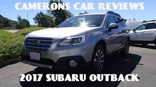 2017 Subaru Outback Limited 2.5 L 4-Cylinder Review | Camerons Car Reviews