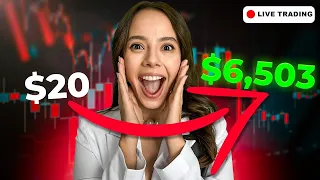 CURSO DE TRADING | CÓMO GANAR +$6,503 EN 12 MIN CON MI ESTRATEGIA