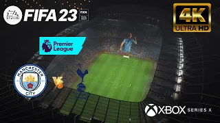 FIFA 23 - Manchester City vs Tottenham | Premier League | Next Gen - Series X [4K 60FPS]
