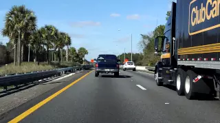 Jacksonville West Beltway (Interstate 295 Exits 21 to 28) northbound