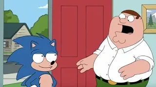 Movie Sonic in Family Guy!