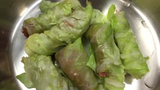 Azerbaijani Stuffed Cabbage