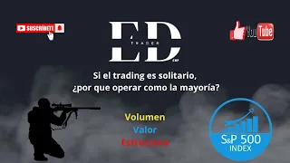 TRADING SP500- La conducta, mis niveles y los abandonos de traders #trading