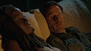 TWD S6E10 - Rick And Michonne Get Together [4k]