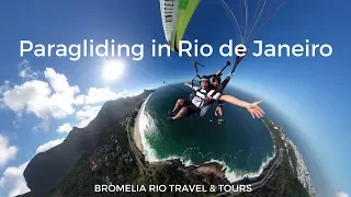 Paragliding in Rio de Janeiro |  Bromelia Rio Travel & Tours