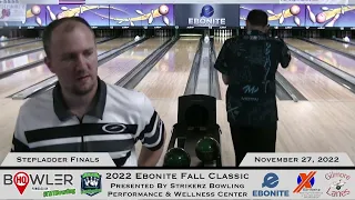 2022 Ebonite Fall Classic Step Ladder Finals Matches 1 & 2