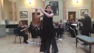 Mariam Mindorashvili - Stamitz - flute concerto in D.