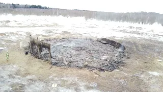 Вавилонская башня в Никола - Ленивце. После Масленицы.