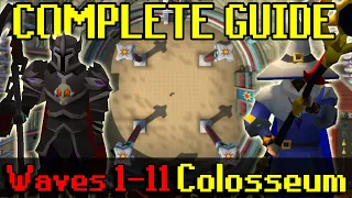 Colosseum Waves 1-11 Guide for 1st KC (Solves, Safespots, No Prayer Flicking)