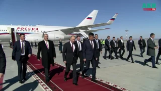В Кыргызстан с официальным визитом прибыл президент России В. Путин
