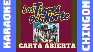 KARAOKE  - Los Tigres Del Norte - Carta Abierta.