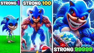 Weakest To STRONGEST SONIC.EXE In GTA 5!