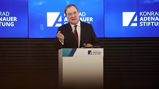 Armin Laschet: IX. Adenauer Konferenz mit einer außen und sicherheitspolitischen Grundsatzrede