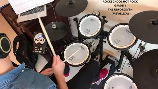 Rockschool Hot Rock Grade 1 Drums - The Unforgiven (Metallica)