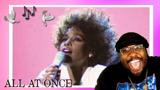 First Time Watching Whitney Houston -  All at Once (Live at American Music Awards) '87 Reaction