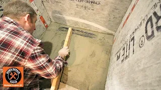 Build Curbless Walk In Shower on Concrete Subfloor (Part 3: Tips for Completing Shower Pan)