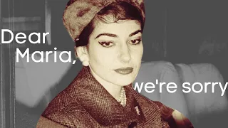 Reflecting on the life of Maria Callas, before watching Abramovic's “7 deaths of Maria Callas”