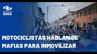 ¿Se deben acabar las inmovilizaciones de las motos? Esto dicen motociclistas y autoridades