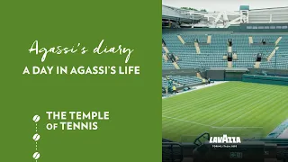 A day in Agassi's life - The temple of tennis | Lavazza