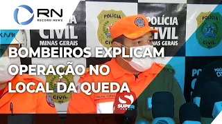 Bombeiros detalham queda de avião que matou Marília Mendonça