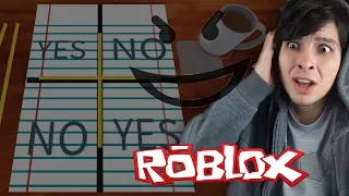 CHARLIE CHARLIE CHALLENGE EN ROBLOX !! (Nunca lo juegues) - DeGoBooM