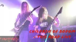 Children of bodom - This Road Live - Salt Lake City In the Venue 03/23/19