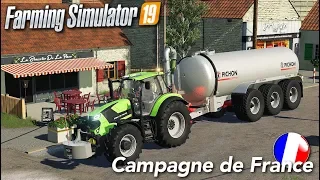 Epandage de lisier su Campagne de France !!! 🤩 (Avec des super mods) - Farming simulator 19