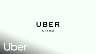 Driver app announcement with Uber CEO | April 10, 2018 | Uber