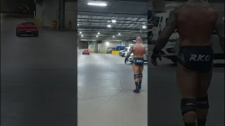 Logan Paul makes a quick escape as the Viper hunts him