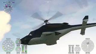 FS2020 - AirWolf test flight