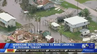 Battered Louisiana coast braces for 1 more: Hurricane Delta