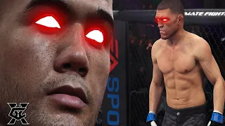 UFC 266: Nick Diaz vs Robbie Lawler Simulation