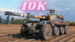 Panhard EBR 105  10K Spot + Damage World of Tanks Replays 4K The best tank game
