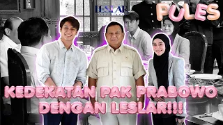 PULES : KEAKRABAN LESLAR DENGAN PAK PRABOWO SAAT MAKAN SIANG BERSAMA!!!