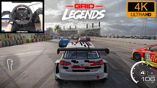 Volkswagen Golf GTI - GRID Legends / Steering Wheel + Shifter Gameplay 4K