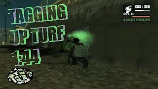 GTA San Andreas - Tagging up Turf in 1:44