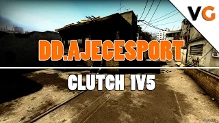 CS:GO | DD.ajecESport Clutch 1v5 Dust 2 (52)