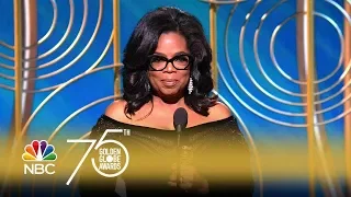 Oprah Winfrey Receives Cecil B. de Mille || Oprah Winfrey - 2018 Golden Globes speech in full