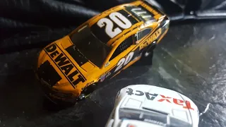 Matt Kenseth 2016 Talladega flip slo mo reenactment