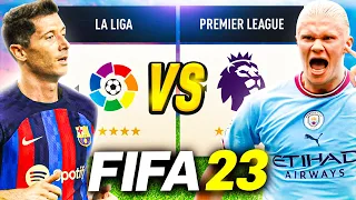 La Liga vs Premier League in FIFA 23 !